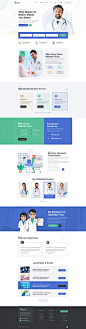 Medenin – Medical and Health Website : Medenin – Medical and Health PSD Template for Health & Medical, health clinics, medical practices, doctors, hospitals, paediatrics, psychiatry, surgeons, stomatology, chiropractor, dentists, psychiatrist, veterin