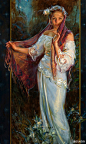 美国画家 丹尼尔夫捷哈兹(Daniel F.Gerhartz)1965年生于美国威斯康辛州.作品画风朴实直接,总是给人以幸福美好的共鸣,精湛娴熟的技术使得作品更富美感