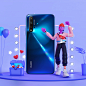 Huawei Nova 5T .HU. : Huawei Nova 5TRethink your style.THE PROJECTI created a character to be the face of Huawei Nova 5T. Young, stilish and Tech, it is the new influencer, exploring all the smartphone features and guiding the lauch communication. A young