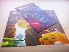45张可爱插画风格名片设计欣赏 - 素材中国16素材网