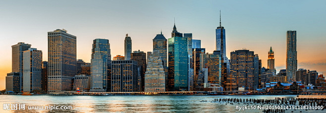 美国曼哈顿城市景观