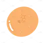 手绘-可爱美食元素-橘子