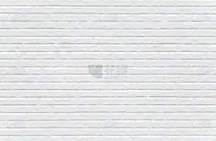 白色现代墙面纹理和无缝背景