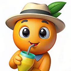 立体拟人化的芒果素材图AI图