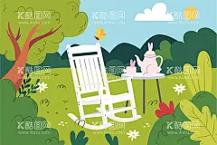 春天背景  - 源文件下载【酷图网】春天背景,风景背景,自然背景,矢量春天背景,春天风景壁纸,春天壁纸,绿色背景,大自然,清新,景色,自然季节,春季,四季,插图,卡通,风景地形,