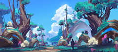 秋天来了穿秋裤采集到魔幻场景
