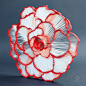 BEGONIA，3/8“quilling纸，未安装.JUDiTH + ROLFE