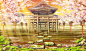  - 165950 cherry_blossoms game_cg lass nobody scenic shoujo_shiniki_shoujo_tengoku water