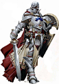 knight paladin sword armor character rpg Warforged D Wizards warforged