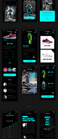 Products : A mobile sports related ecommerce UI Kit, perfect for your next app selling to fitness oriented consumers! Check out these free PSD files created by <a href=https://dribbble.com/shots/2606847-Freebie-PSD-Mobile-UI-Kit>Thijs.</a>