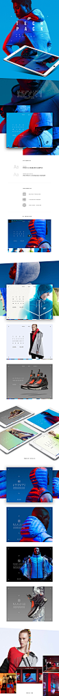 Nike Tech Pack in store app - WEB Inspiration