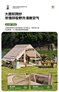 户外充气屋脊帐篷野外露营用品网红可睡觉别墅加厚免搭防晒防雨大-淘宝网