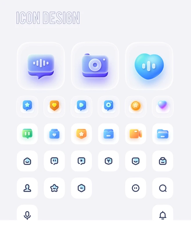黑马、icon图标、质感、面性、线性-花瓣网