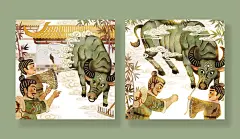 狐狸家《你猜神仙怎么说》绘本（下） on Behance