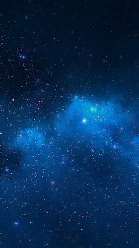 蓝色星空APP手机端H5背景