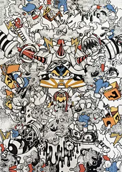 【每日插画精选】邪恶的人(原图尺寸：600x848px)