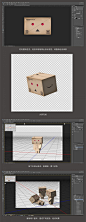 用PhotoShop CC的3D功能立体纸箱人小教程 (2).jpg