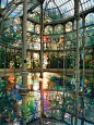 World's Snaps: Kimsooja’s Room of Rainbows Crystal Palace Madrid The Crystal Palace, Crystal Palace Madrid, Crystal Room, Crystal Castle, Glass Crystal, Oh The Places You'll Go, Places To Travel, Places To Visit, Vacation Places