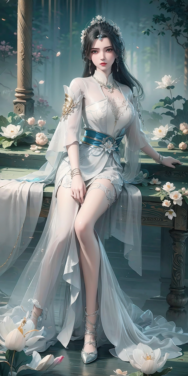 绘世-清水ai：李慕婉仙逆二次元国漫美女绝美