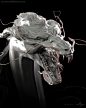 47 ronin dragon , sam rowan : This is the concept sculpt for 47 ronin dragon I did a few years back.