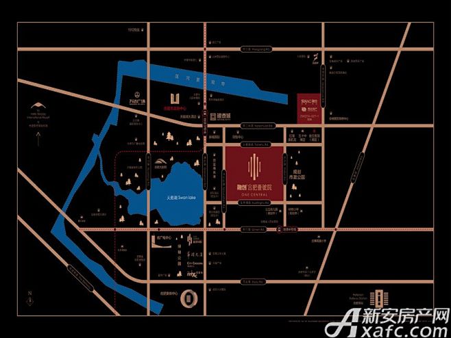 融创合肥壹号院融创区位图