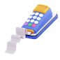 Payment Bill 3D Illustration