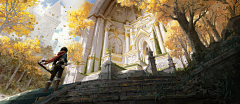 木木与新采集到场景-插画