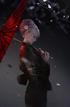 #小清新# #治愈系# #动漫# #唯美# #二次元# #美女# #女孩# #插画#