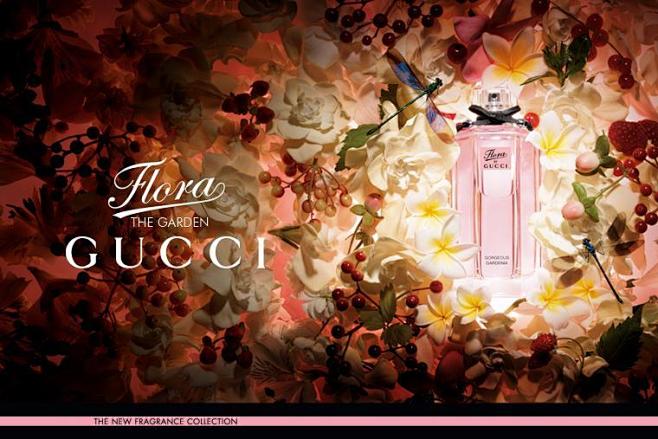 古驰 华丽栀子花 Gucci Flora...