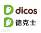 Dicos德克士logo设计含义