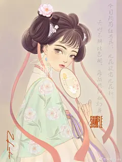 NUT小画家超话 奴以朱砂点眼尾，唤起两眸清炯炯，当时轻别意中人，山长水远知何处。
古风插画超话 ​​​​