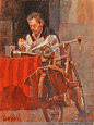美国James.Crandall油画作品欣赏（2） - 秦之后裔伯 - 秦之后裔伯