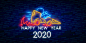 2020鼠年霓虹灯矢量图素材