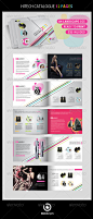 Hi-Tech Product Catalogue 12 pages - GraphicRiver Item for Sale