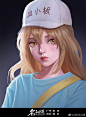 角色班同人头像创作，本阶段学习的是如何绘制写实风头像，在复盘头像、五官等比例结构的基础上进行细化，加入细节丰富画面，熟悉头像绘制的整个流程，学以致用！ 2广州·宏发大厦 ​​​​