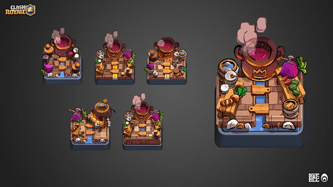Clash Royale - Season 27 - Executioner's Kitchen Arena-花瓣网