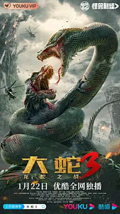 大蛇3：龙蛇之战 海报