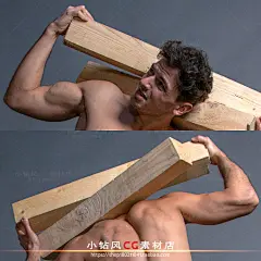 360度站姿人物动态速写绘画素材 插画设计 游戏角色概念设定参考