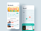 2B Travel App Design to b 2b travel app 2b app calendar ui travel app ui daily practice