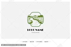 田园风创意农业品牌标志