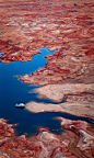 Lake Powell. Desert of Arizona.