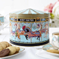 Merry Go Round Musical Biscuit Tin | Fortnum & Mason.