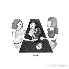 【台湾插画师miss cyndi的作品】
Miss Cyndi：我每天都手绘人生精彩的剧本。
