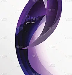 未来高科技玻璃波抽象背景。色彩曲线具有光泽效果