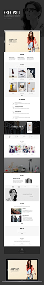 SNDSGN. Free Psd : Free PSD template for you.Be inspired and have a nice day :)