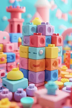 国产积木玩具模型