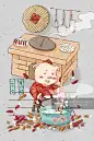 中国风猪年春节民俗系列之二十七宰只鸡详情 - 创意图片 - 视觉中国 VCG.COM