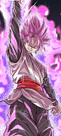 Goku Black Super Saiyan Rose