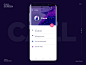 Call Screen vietnam organic effect phone android mobile animation ux ui