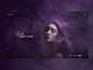 Color addiction #1 motion animation color slides desktop website gif interaction aep